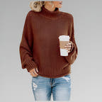 Leila Flattering Drape Classic Sweater