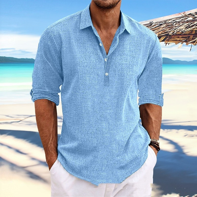 Robert - Long Sleeve Loose-Fit Shirt