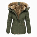 Kamryn | Insulated Hooded Fur-Lined Coat