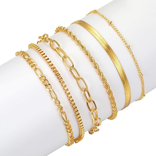 Alyssa | Multi-Layer Bracelet Set for Women for Effortless Elegance