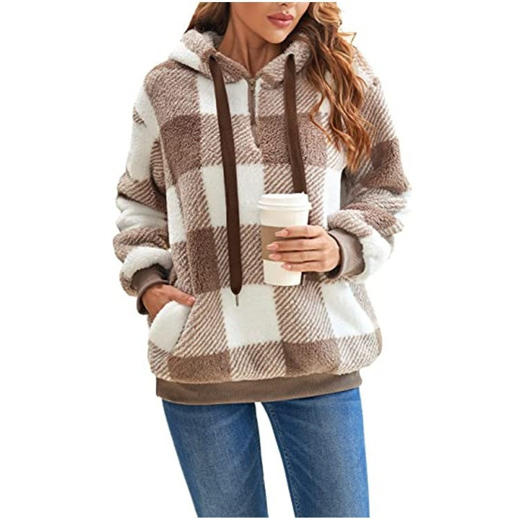 Mariam - Stylish Half-Zip Sweater