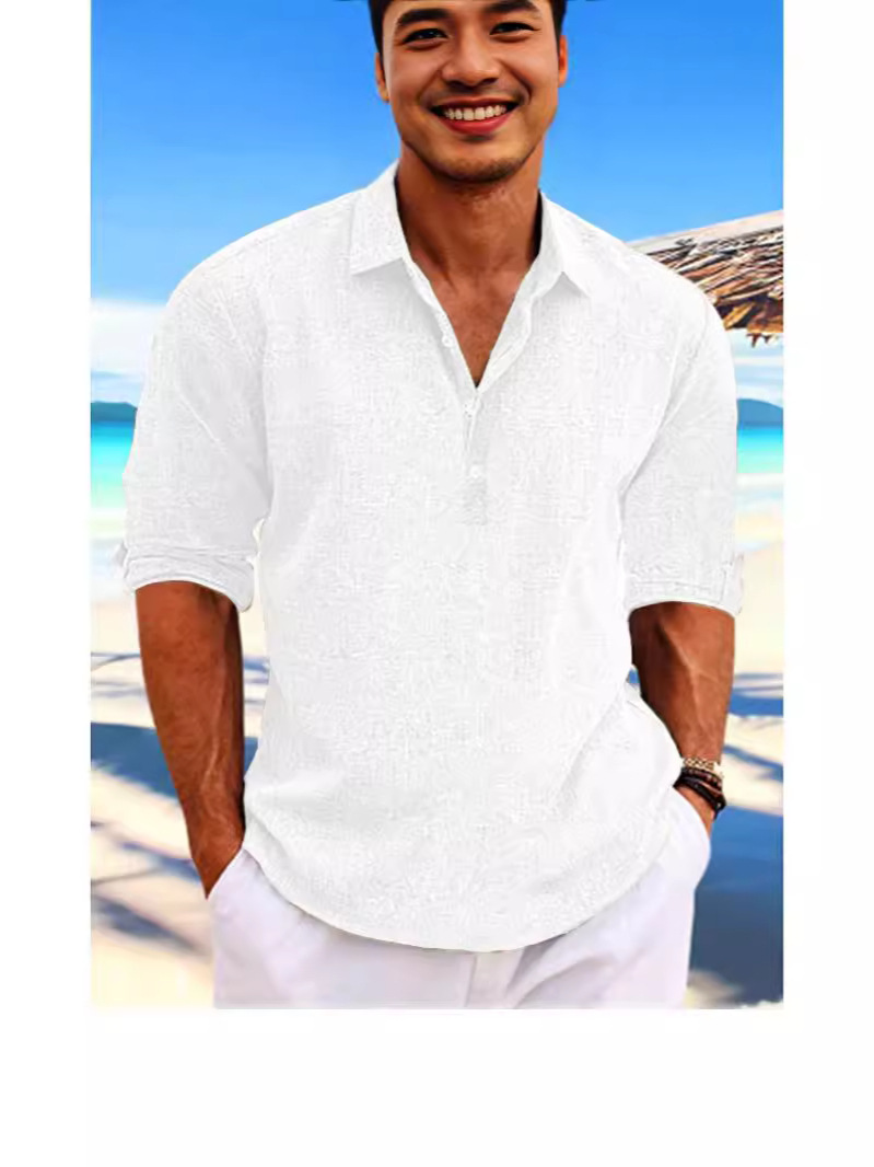 Robert - Long Sleeve Loose-Fit Shirt