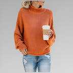 Leila Flattering Drape Classic Sweater