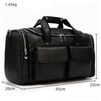 Carl - Black Travel Tote