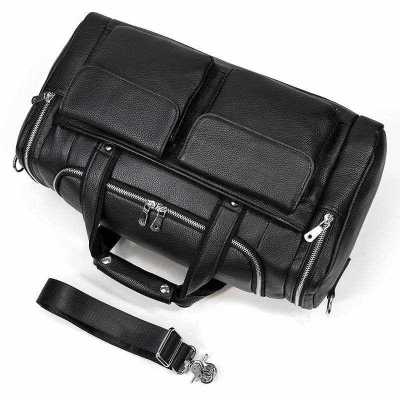 Carl - Black Travel Tote