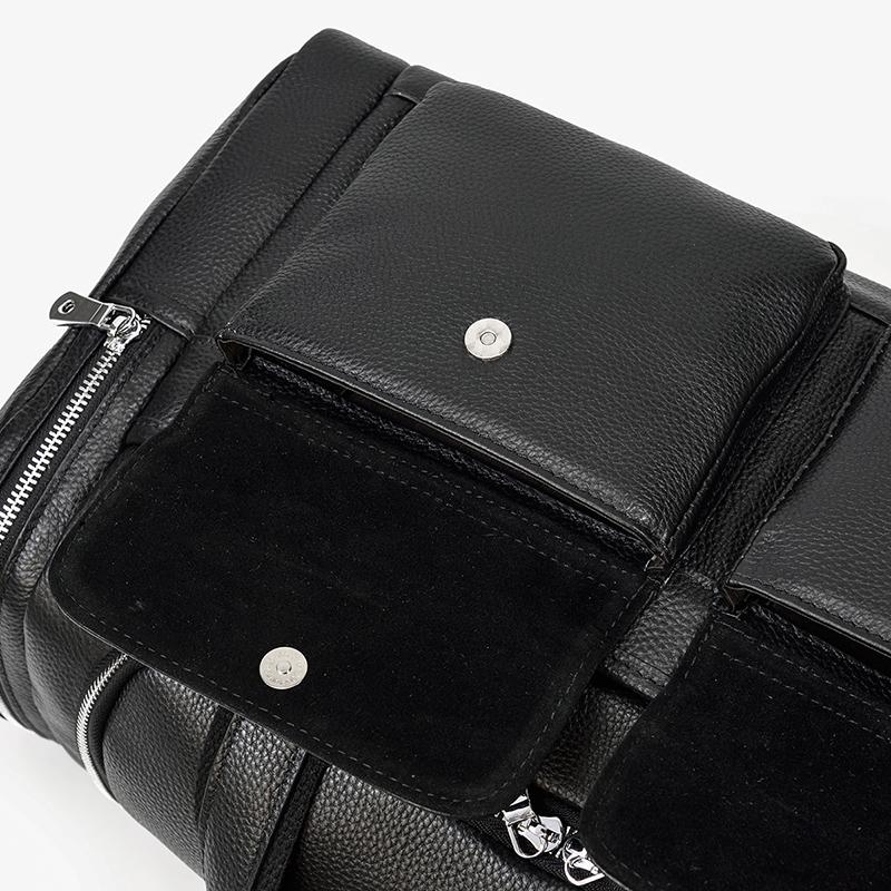 Carl - Black Travel Tote