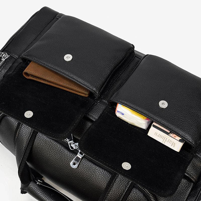 Carl - Black Travel Tote