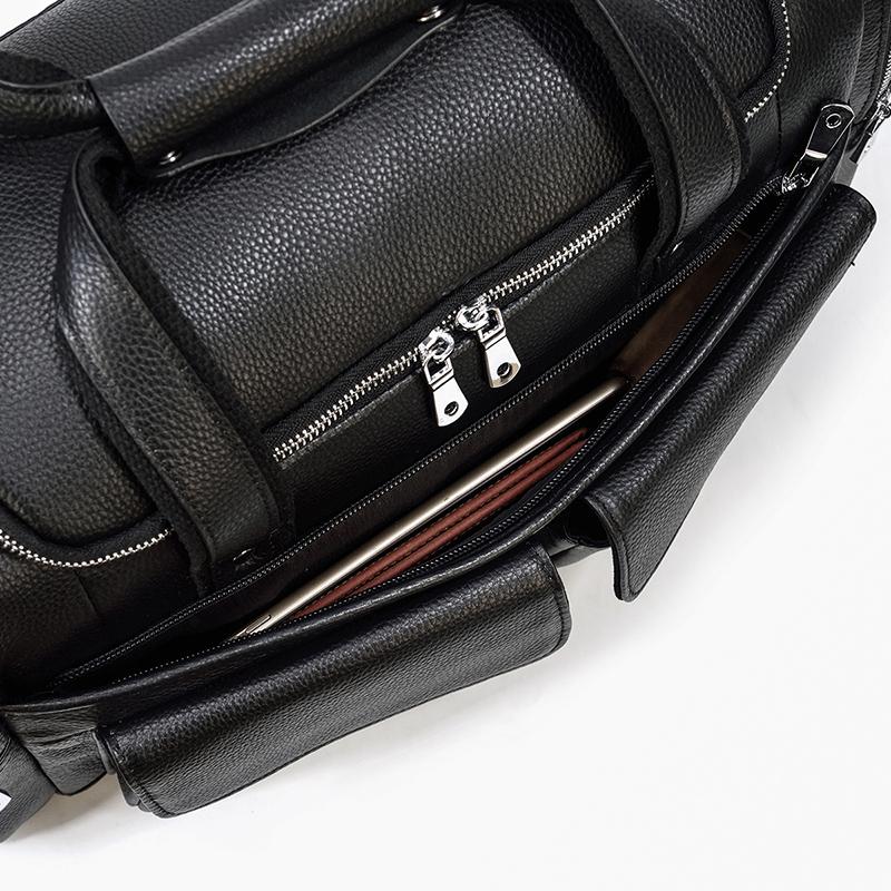 Carl - Black Travel Tote