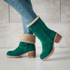 Harper Mid-Calf Wool Boot with Comfort and Stability