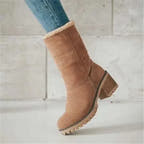Harper Mid-Calf Wool Boot with Comfort and Stability