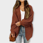 Maya Knit Cardigan with Figure-Flattering Fit