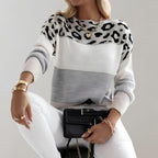 Cheyenne - Leopard Print Casual Hoodie