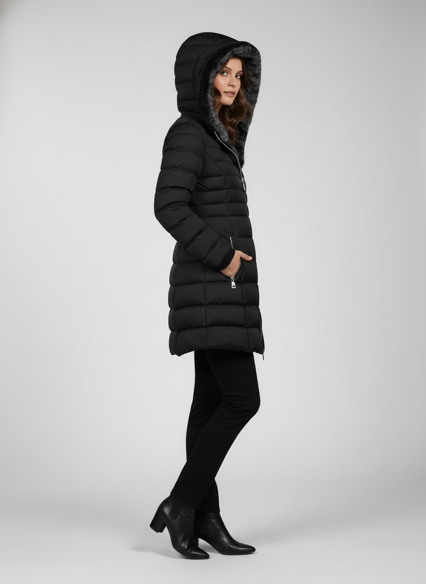 Caroline | Quilted Warmth Down Jacket