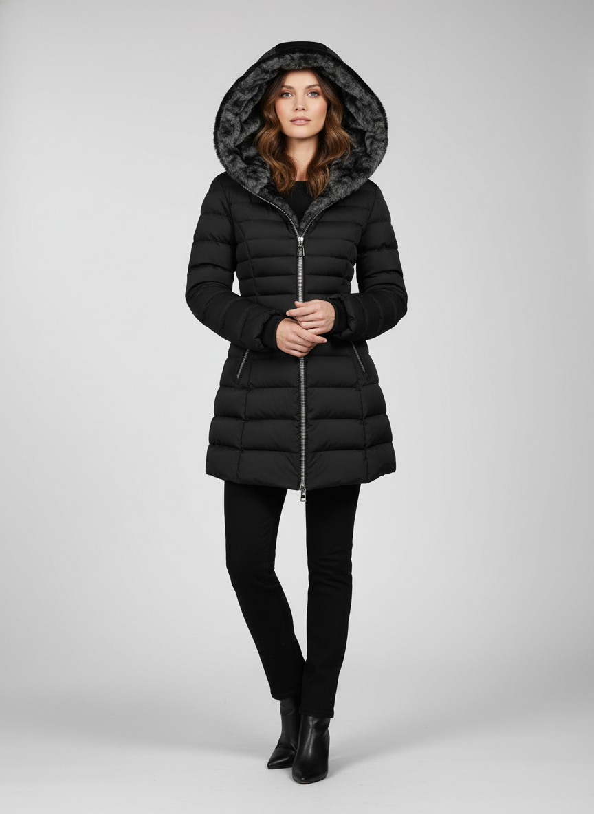 Caroline | Quilted Warmth Down Jacket