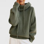 Miley Relaxed-Hood Soft-Flow Hoodie
