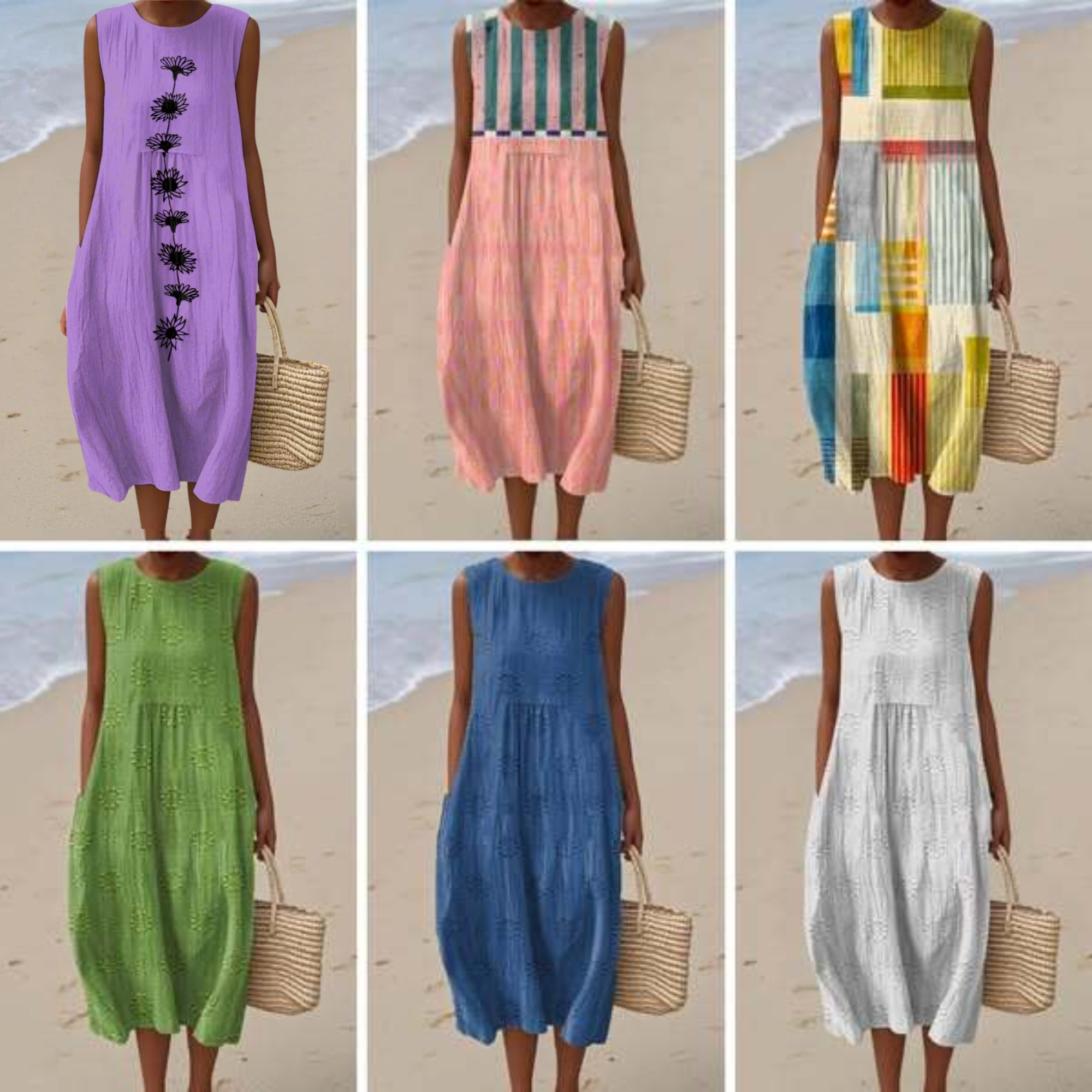 Anita Elegant Embroidered Midi Dress