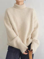 Danna Luxe Cashmere Turtleneck Sweater