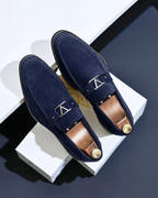 Gregory - Suede Slip-On Moccasins