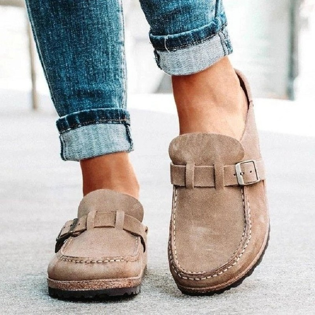 Luz - Suede Moccasin Sandal