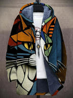 Rylee Vibrant Graphic Patterns Luxurious Cardigan