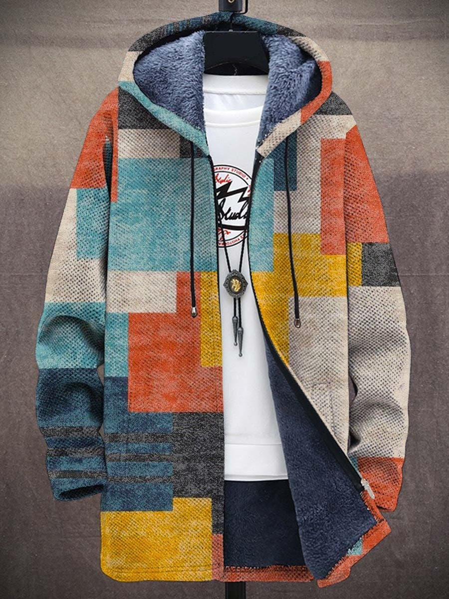 Rylee Vibrant Graphic Patterns Luxurious Cardigan