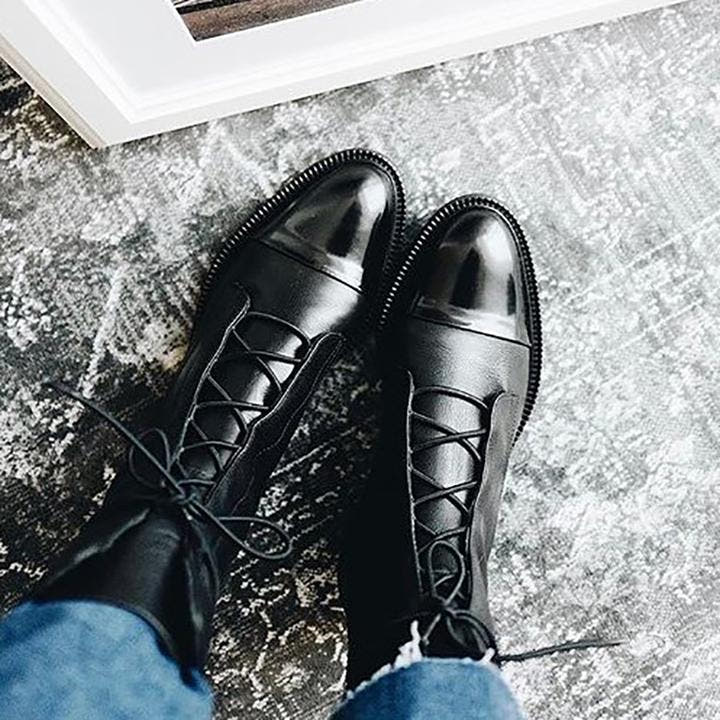 Ella Leather Boot with Comfort and Style