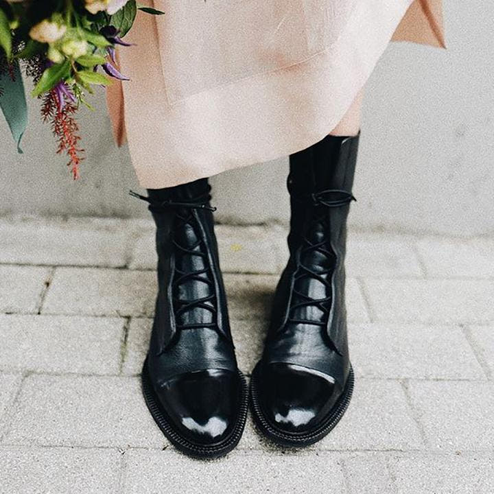 Ella Leather Boot with Comfort and Style