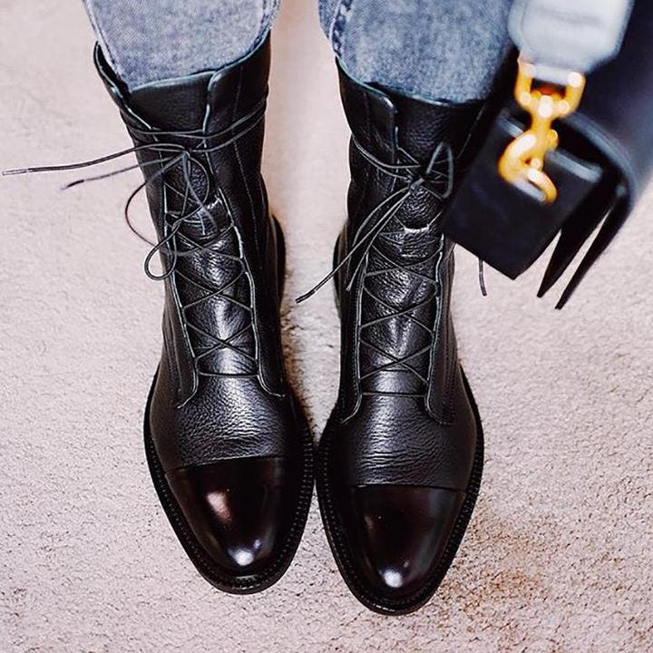 Ella Leather Boot with Comfort and Style