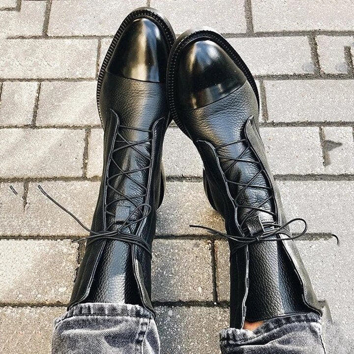 Ella Leather Boot with Comfort and Style
