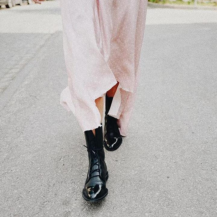 Ella Leather Boot with Comfort and Style