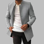 Stefano - Solid Color Men's Coat