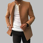 Stefano - Solid Color Men's Coat