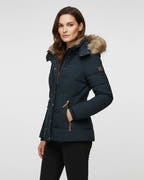 Kamryn | Insulated Hooded Fur-Lined Coat