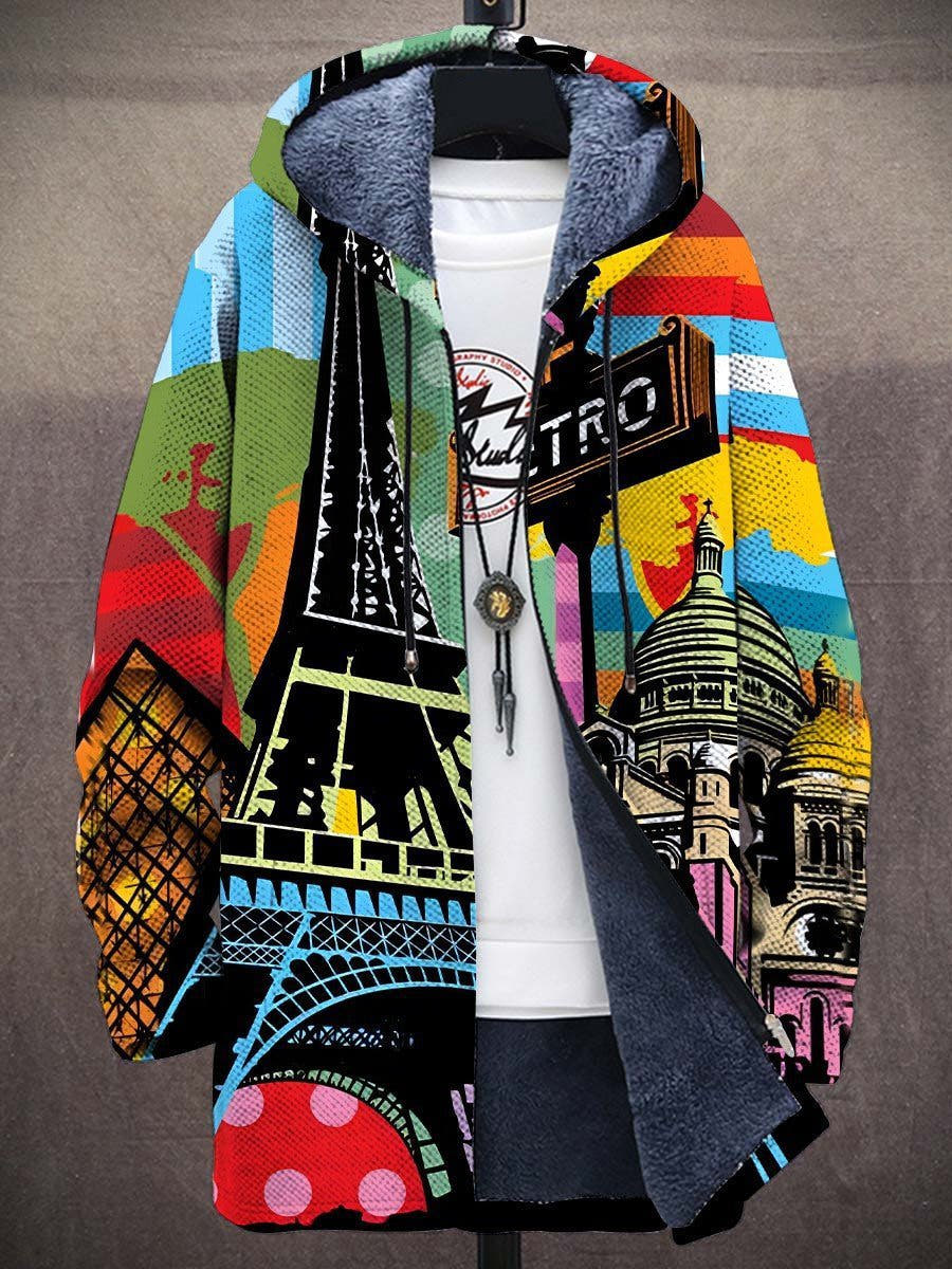 Cassidy Parisian Landmark Design Luxurious Cardigan