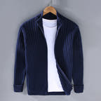 Jacob - Ribbed Zip Pullover Sweater