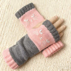 CuddleClaw Gentle-Heat Open-Finger Gloves