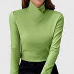 Antonella Sleek Fit Modern Turtleneck Top