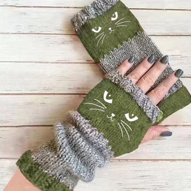 CuddleClaw Gentle-Heat Open-Finger Gloves