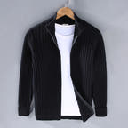 Jacob - Ribbed Zip Pullover Sweater