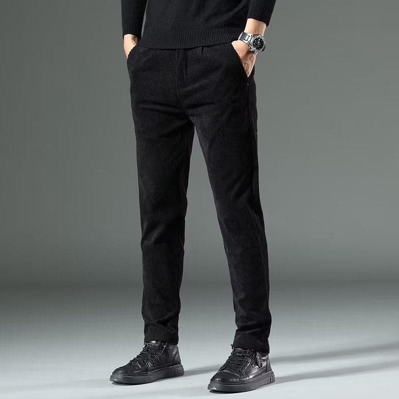 Ashley - Corduroy Casual Pants