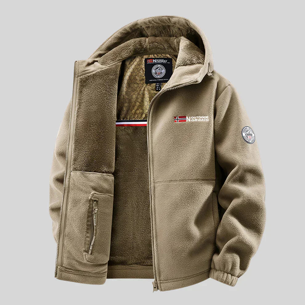 Samuel Thermal-Lined Multi-Pocket Winter Jacket