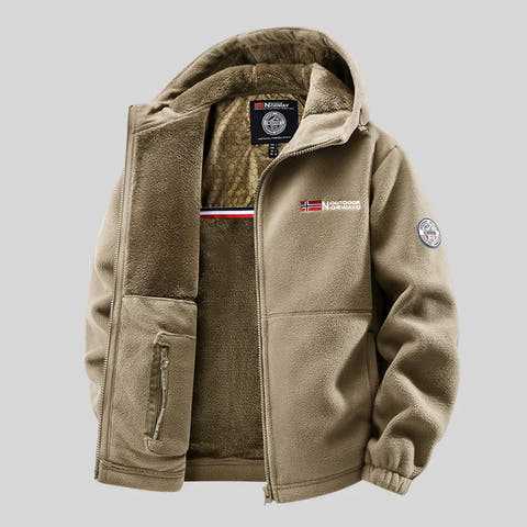 Samuel Thermal-Lined Multi-Pocket Winter Jacket