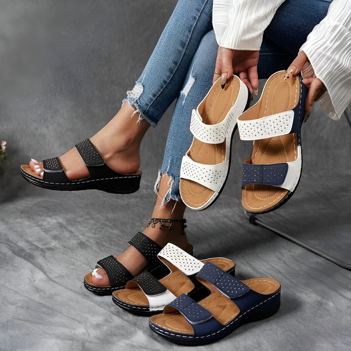 Naomi | Elegant Sandals for Women for All-Day Comfort