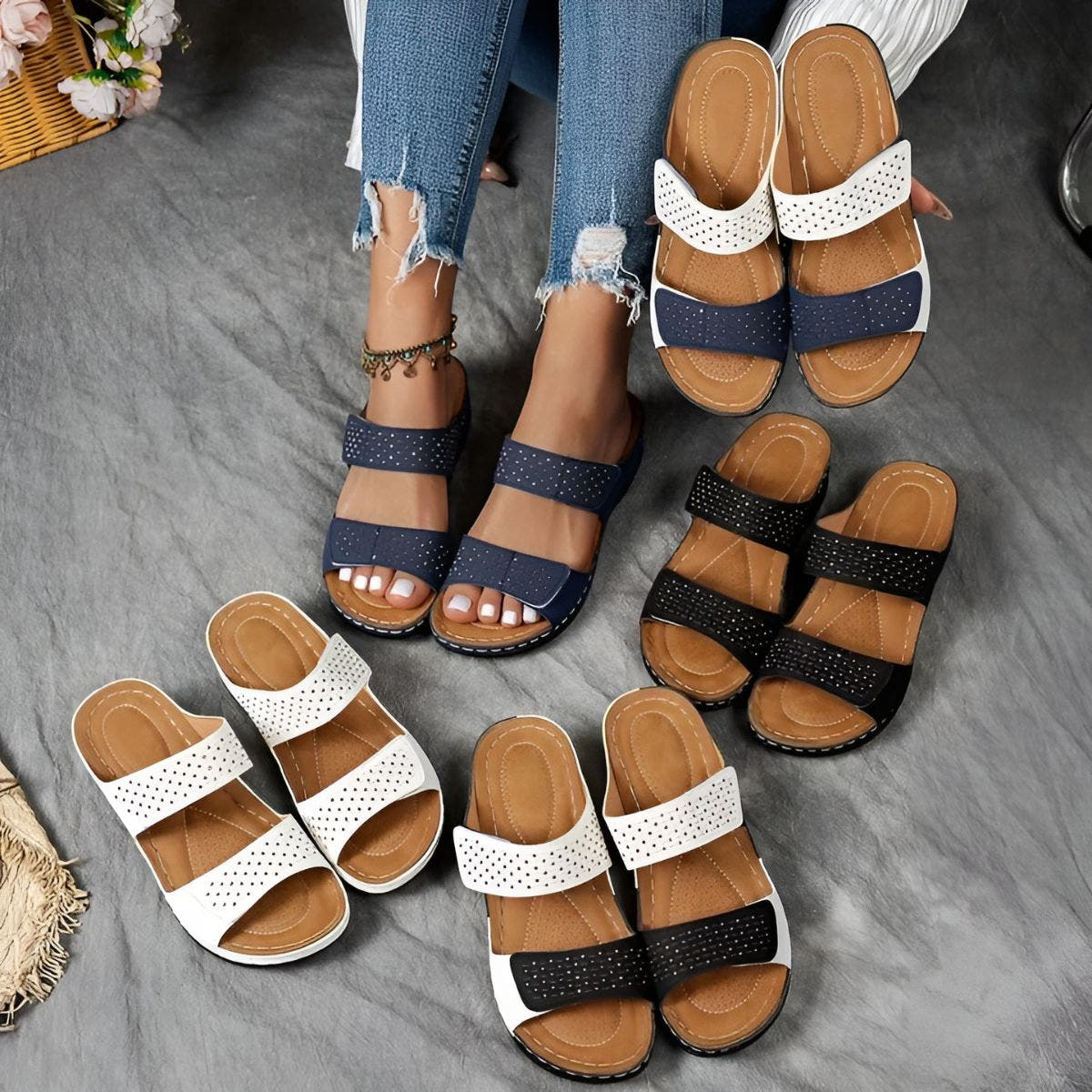 Naomi | Elegant Sandals for Women for All-Day Comfort