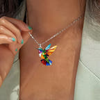 Ashlee | Hummingbird Necklace for Women with Vibrant Detail
