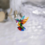 Ashlee | Hummingbird Necklace for Women with Vibrant Detail