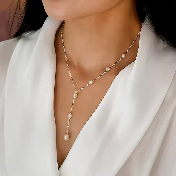 Emily | Vintage Pearl Necklace for Women for Timeless Sophisticated Charm