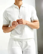 Santino - Modern Zip-Up Polo