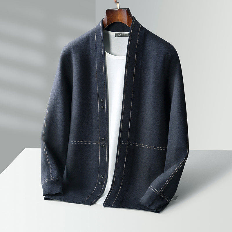 Walter - Knitted Wool Cardigan