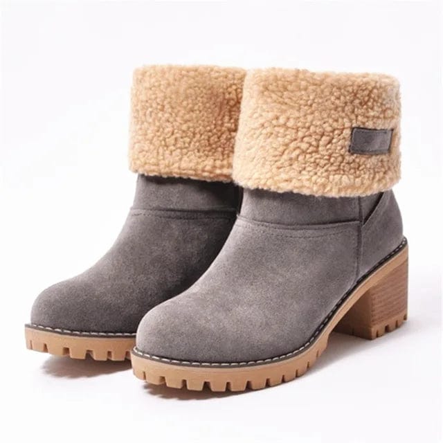 Harper Mid-Calf Wool Boot with Comfort and Stability